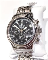 Armbanduhr Pryngeps Herr Chrono in Stahl CR616 - CR616